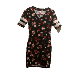No Boundaries slim fit floral dress